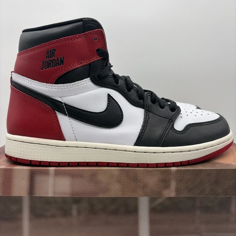 Size 8 - Air Jordan 1 Retro OG High Black Toe Reimagined (DZ5485-106)